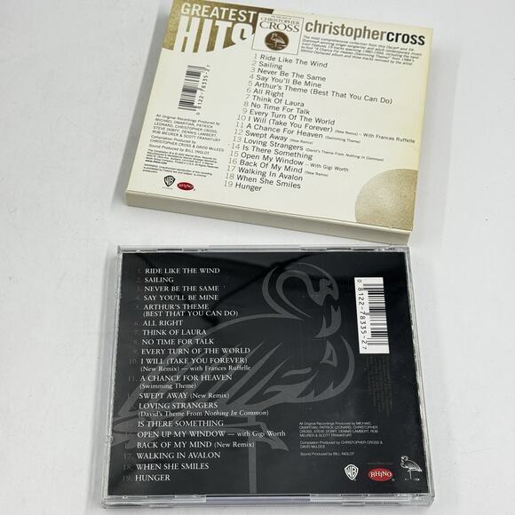 CHRISTOPER CROSS The Very Best Of 2002 Warner Bros CD w Slip Cover. EX COND - Picture 4 of 8